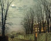 约翰 阿特金森 格里姆肖 : A Wintry Moon